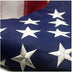 American Flag Outdoor Heavy Duty Embroidered Stars USA Flag